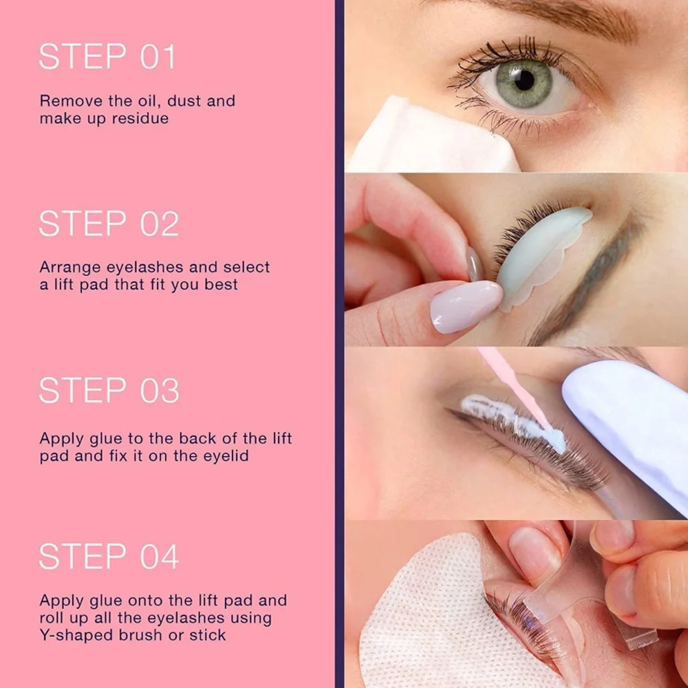 NEW Silksence Professional Semi-Permanent Eyelash Lift Perm Kit
